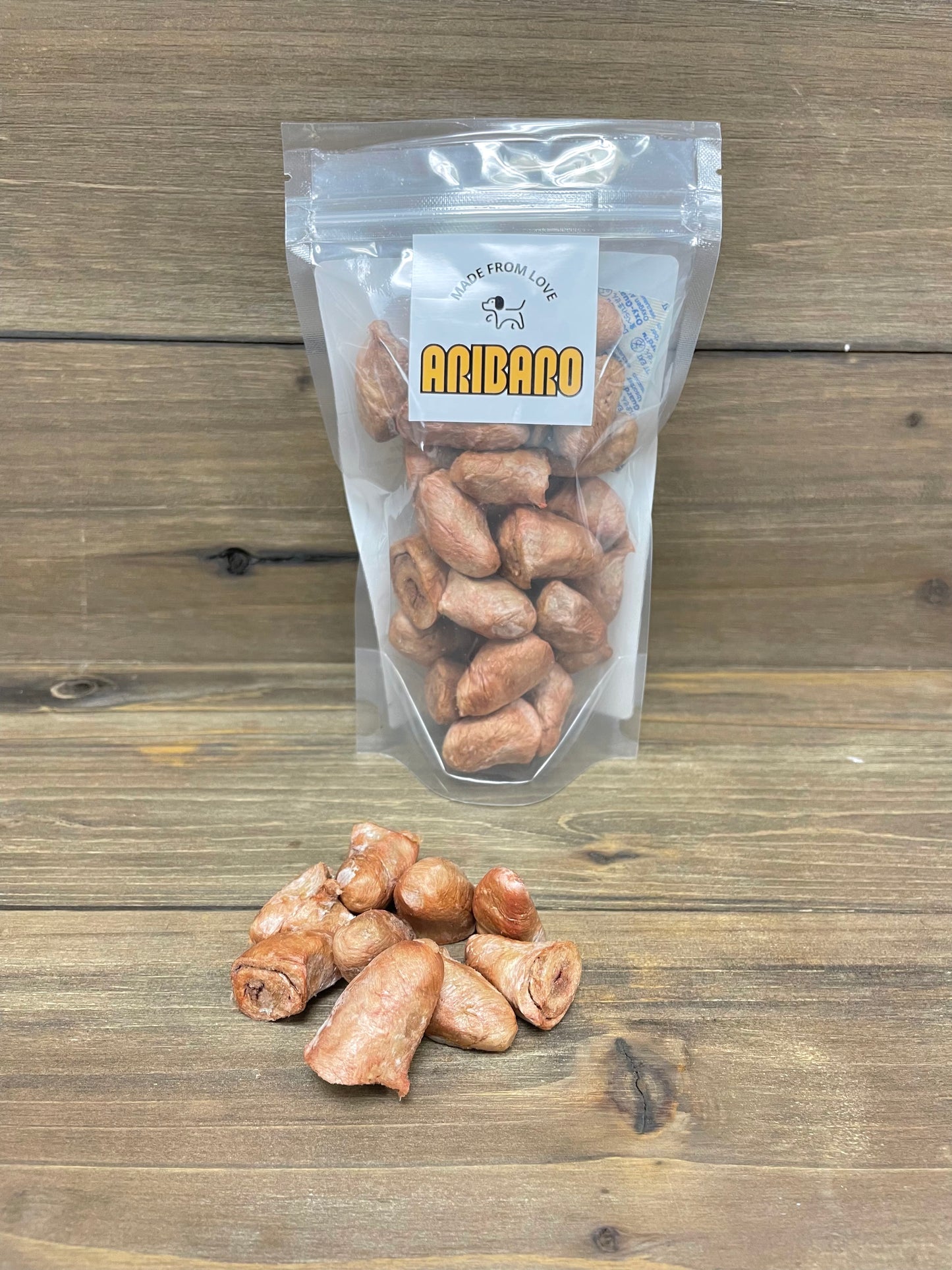 Aribaro Company Freeze Dried Raw Chicken Hearts