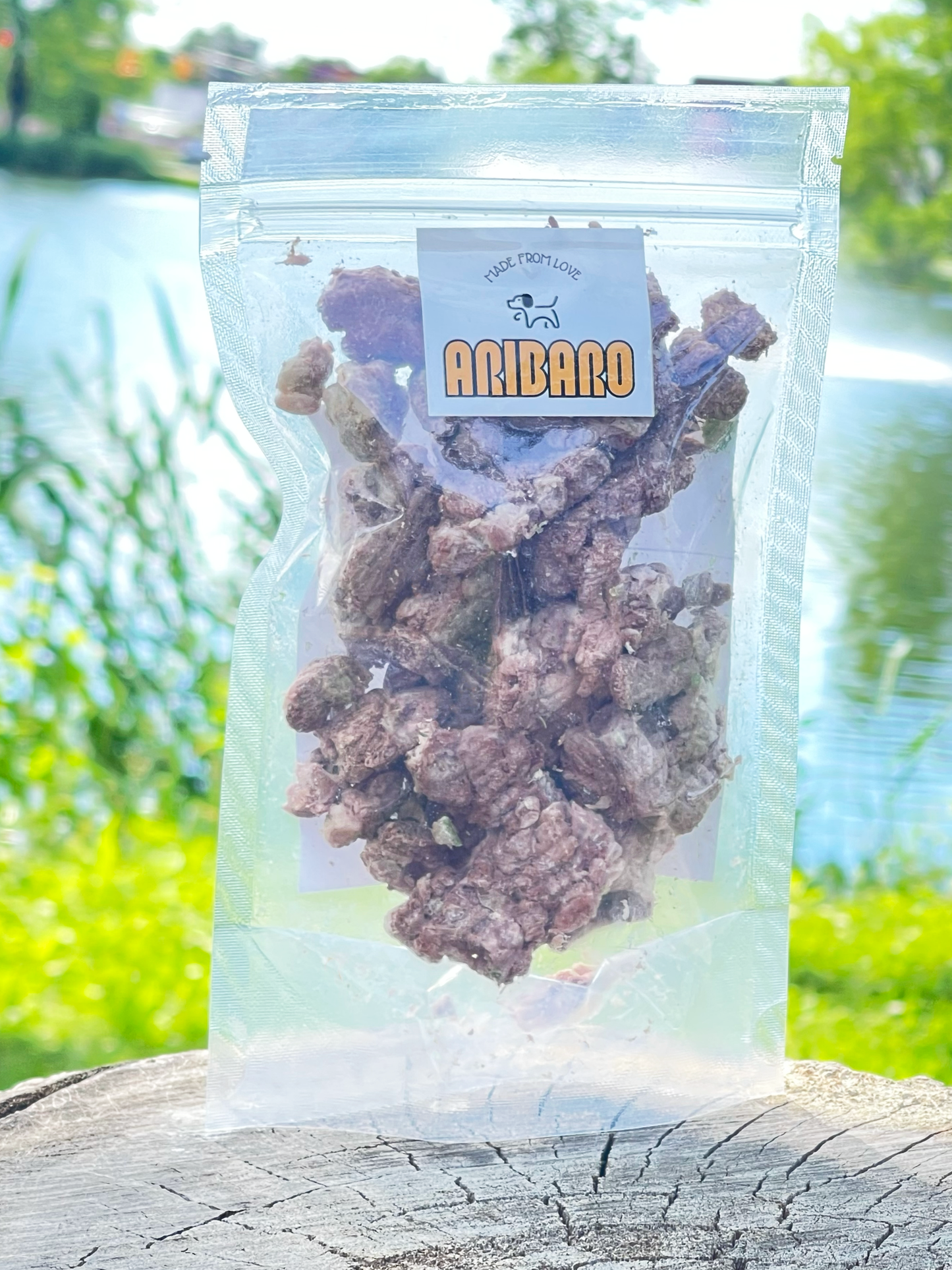 Aribaro Company Freeze-Dried Raw Lamb Leg Celery