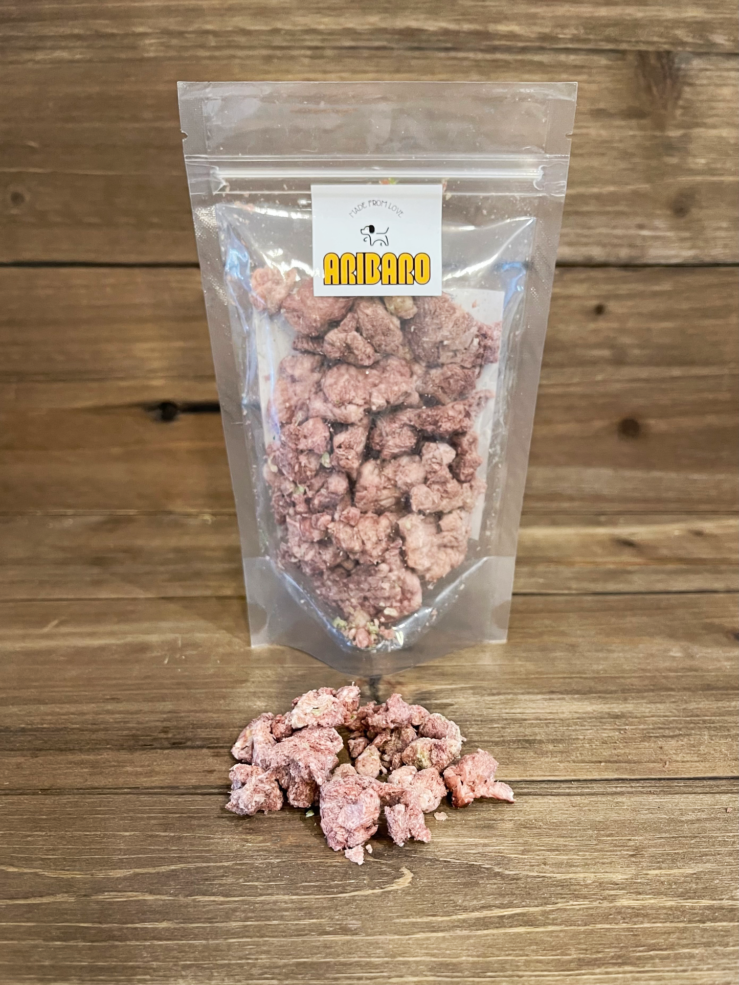 Aribaro Company Freeze-Dried Raw Lamb Leg Celery