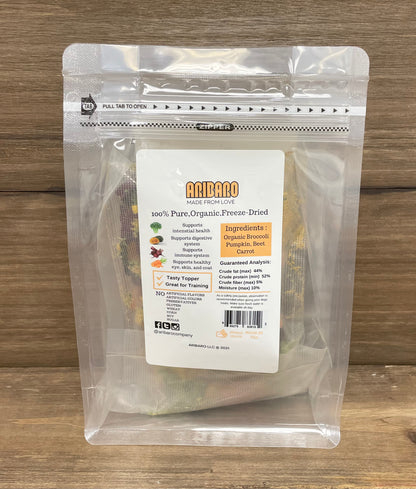 Aribaro Company Organic Freeze-Dried Veggie Mix