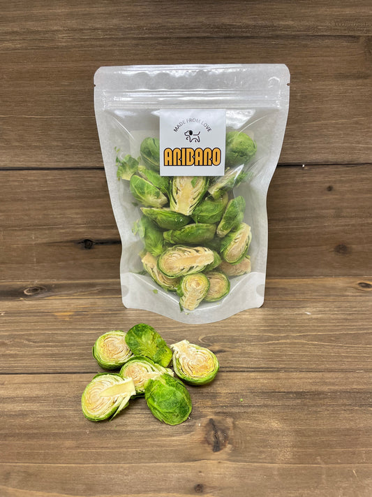 Aribaro Company Organic Freeze-Dried Brussel Sprouts