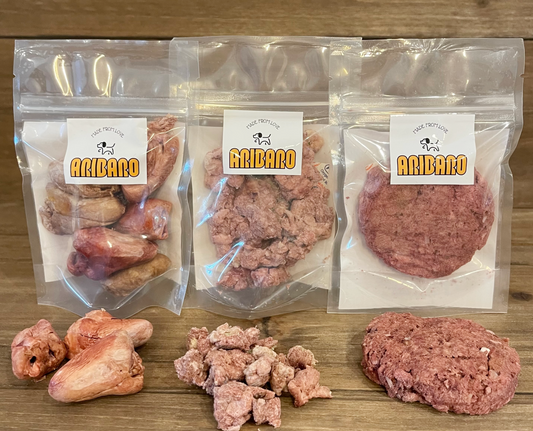 Aribaro Company Ultimate Raw Meat Trio (3-Pack)