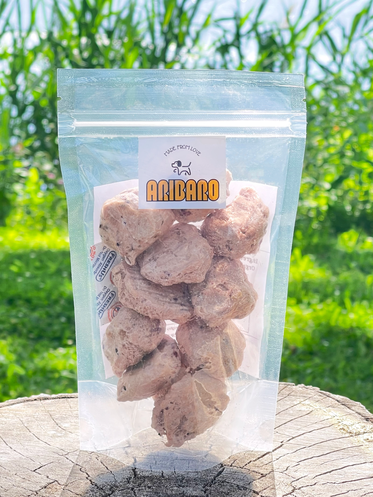 Aribaro Company Freeze-Dried Turkey and Cranberry Nuggets 2oz